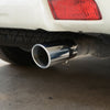 2X75mm Stainless Steel Racing Exhaust Muffler Rear Tail Pipe Trim Straight UK