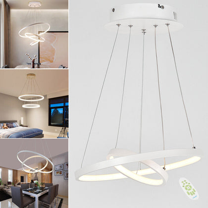 LED Ceiling Lights Chandelier Hanging Fixture Lamp Pendant Light Dining Kitchen