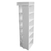 7 Tier Shoe Rack Storage Shelf Home Corner Shoes Cabinet Organiser Unit Wood UK