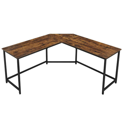 Large Computer Desk Home Office Desk Study Writing 2 Storage Shelves 149cm