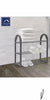 SHOE RACK Stand Storage Organiser Lightweight Compact SPACE SAVE Shelf Grey