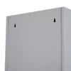 1.8m Locker Office Cabinet Storage Cold Rolled Steel w/ Shelves Grey
