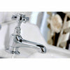 Traditional Twin Basin Sink Hot and Cold Taps Pair Chrome Bathroom Water Faucet