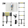 2m/3.2m/5m Ladder Aluminum Alloy Multi-Purpose Climb Telescopic Extendable Step