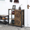 Vintage Storage Cabinet Sideboard Floor Standing Cabinet With 3 Shelves LSC74BX