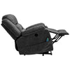 Electric Massage Power Lift Chair Armchair Upholstered Fabric Velvet Single Sofa