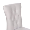 Dining Room White Chairs Set of 2/4 Faux Leather Kitchen Chair Set Wooden Legs