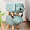Animal Shape Ottomans Footstools Padded Cushion Rest Seat Footstool Pouffe Stool