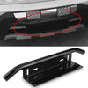 Aluminum Alloy License Number Plate Frame Bull Bar Bumper Mount Light Lamp