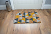Ochre Brown Coir Door Mat Outside Inside Non Slip Entrance Rug Novelty Kitchen