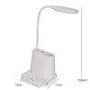 4 in1 Dimmable USB Rechargeable LED Light Desk Lamp Bed Reading Study Light