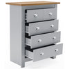 Modern Chest of Drawers Bedside Cabinet Wooden Storage Bedroom Furniture Home