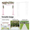 82" Outdoor Metal Garden Arch Gothic Arbor Garden Trellis Climbing Plant Growing