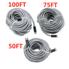25-100ft Stainless Steel Garden Hose Flexible, Car Wash Water Pipe W/ Nozzle UK