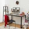 HOOBRO Computer Desk Writing Desk Study Table Industrial Simple Workstation