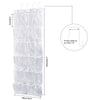24 Pockets Over Door Hanging Shoe Rack Storage Hanger Space Saver Organiser Tidy