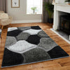Non Slip Shimmer Sparkle Shaggy Rug Thick Pile Living Room Kitchen Lounge Carpet