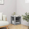 Concrete Grey Coffee Table side Table Square Living Room Table Furnitur 33cm