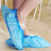 100/500pc Disposable Shoe Cover Anti Slip Plastic Cleaning Overshoes Boot Safety