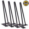 4 x Hairpin Legs Hair Pin Legs for Furniture Bench Desk Coffee Table Stool 16 "
