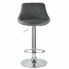 2PCS/set Bar Stools Leather Chairs Breakfast Chairs Swivel Gas Lift Kitchen Seat