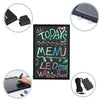 LED Writing Board Drawing Message Flashing Erasable Home Neon Sign Box Kids Toys