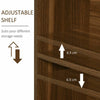 Small 2 Shelf Bookcase Storage Walnut Effect