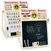 Childrens Educational Activity Drawing Wooden Easel Board Blackboard Whiteboard