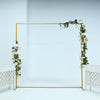 1.5x2M Metal Wedding Arch Frame Stand Backdrop Free Standing Event Venue Gate