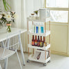 2/3/4 Tiers Slim Kitchen Utility Cart Storage Trolley Bathroom Shelves Organiser