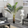 120cm Artificial Palm Tree with Pot Realistic Fake Tropical Plant Indoor Outdoor