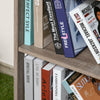 Modern Industrial Bookcase Display Unit Small Storage Side Shelving Cabinet