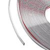 15M 6mm Car Chrome DIY Moulding Trim Strip For Door Window Bumper Grille UK