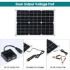 Solar Panel Kit For Outdoors Ship Car Camping Battery Charger IP65 Waterproof