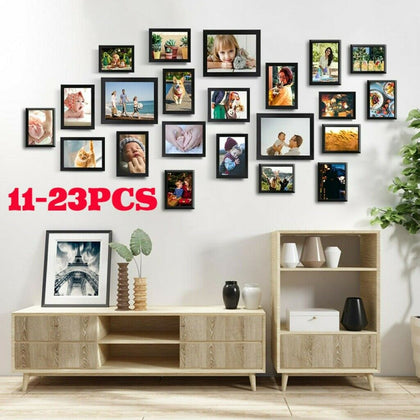 MULTI PHOTO FRAMES HOME DECOR FRAMES PICTURE WALL SET GIFT FAMILY LOVE MR & MRS