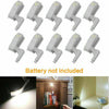 10Pcs LED Sensor Hinge Light for Home Kitchen Cabinet Cupboard Closet Wardrobe
