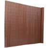 Brown PVC Cover For Garden Balcony Privacy Screen Fence Slat Screen Panel Border