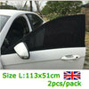 2Pcs Car Sun Shade Cover blind mesh Max UV Protection for Rear front Window Kids