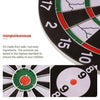15 Inch Dart Board 6 Darts For Adults Or Kids Double Sided Dartboard Party Game