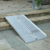 4ft 5ft 6ft 7ft 8ft Folding Aluminum Wheelchair Scooter Ramp Mobility Access Aid