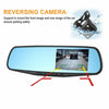 4.3'' DUAL LEN CAR DVR DASH CAM 1080P HD FRONT REAR MIRROR CAMERA VIDEO RECORDER