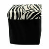 NEW OTTOMAN FOLDING STORAGE BOX SEAT CHEST FOOT STOOL POUFFE SEAT STORAGE SEAT