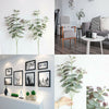 Artificial Fake Leaf Eucalyptus Green Plant Silk Flowers Nordic Home Decor-FY UK