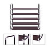 5 TIER SHOE RACK STORAGE ORGANISER STAND SHELF STACKABLE SHOES HOLDER