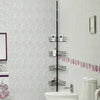 Non-Rust Bathroom Telescopic Corner Shelf Storage 4 Tier Shower Caddy Organiser
