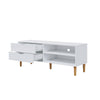 TV Cabinet Vintage TV Stand Console Table TV Unit Centre Table with Storage Cube