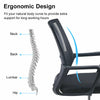 Mesh Office Chair Computer PC Desk Chair 360° Swivel Adjustable Lift Ergonomic