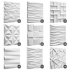 12pcs 50cmx50cm 3D Wall Panels Decorative Wall Ceiling Tiles Cladding Wallpaper