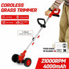 88V Electric Grass Trimmer Garden Lawn Heavy Duty Weed Strimmer Cutter 1200W
