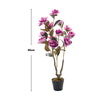 3ft Garden Artificial Magnolia Flower Blossom Tree Indoor Outdoor Plant Decor